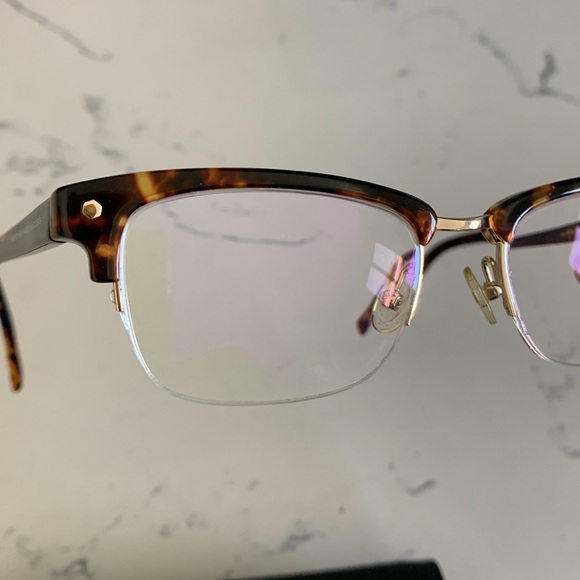 Marc by Marc Jacobs Tortoise Half Rimmed Prescription Glasses - Picture 7 of 7